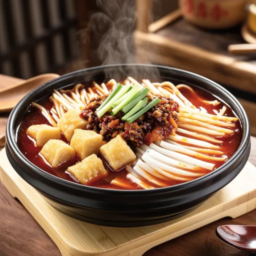 Kongnamul Eomuk Jjim (Soybean Sprout and Fish Cake Stew)
