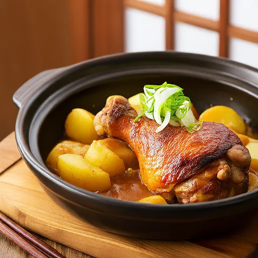 Stufato Teriyaki di Pollo e Patate