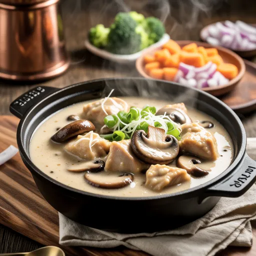 Chicken Mushroom Potato Risotto