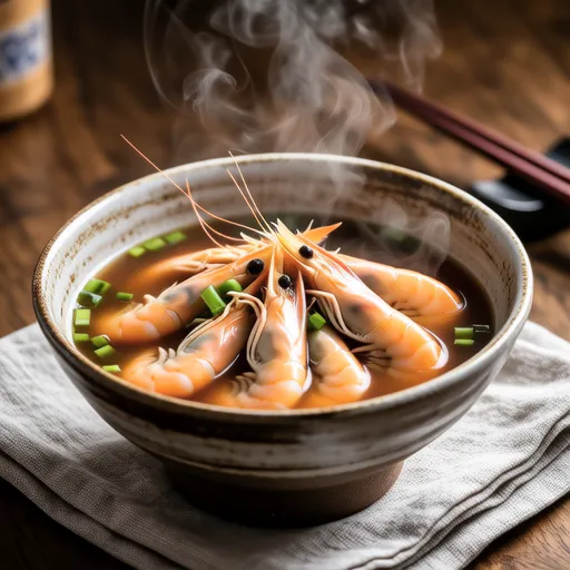 Shrimp Head Miso Soup