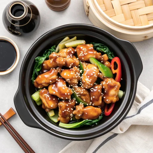 Chicken and Cabbage Ponzu Mayo Stir-fry