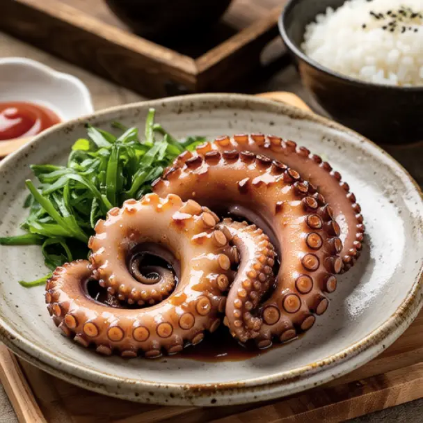 Non-Fried Octopus Karaage