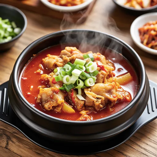 Easy Korean Spicy Chicken Soup with Aged Kimchi