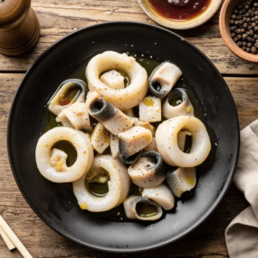 Goya and Mackerel Can Salt Stir-fry