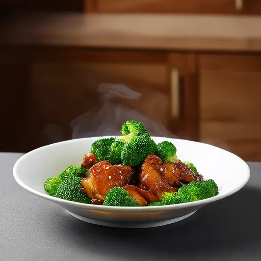 Sauté de poulet et brocoli