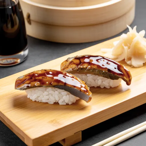 Norwegian Mackerel Teriyaki Sushi
