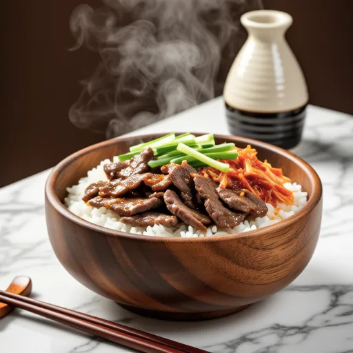 Nira Kimchi Beef Bowl