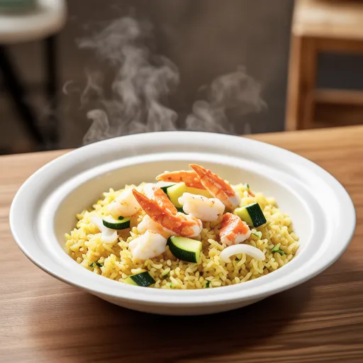 Creamy Curry Fried Rice