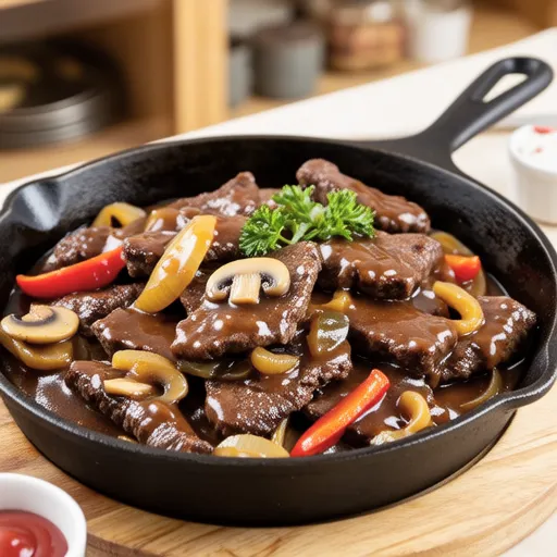 Frying Pan Beef Stroganoff