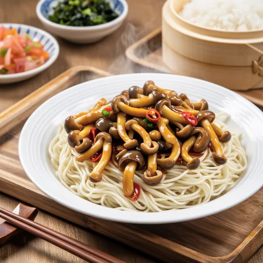 Shirataki and Shimeji Spicy Simmer