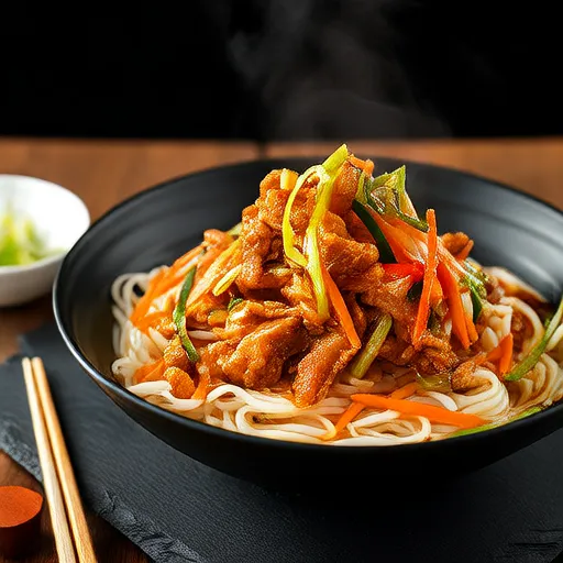 Spicy Thai-Style Stir-Fried Rice Noodles