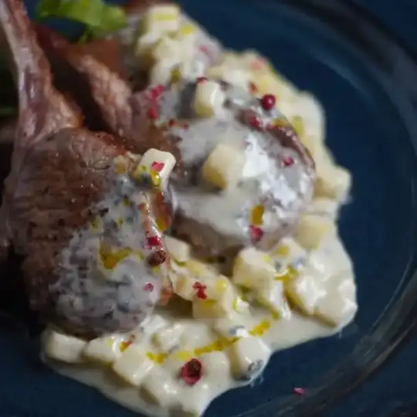 ラムとリンゴゴルゴンゾーラのマリアージュ