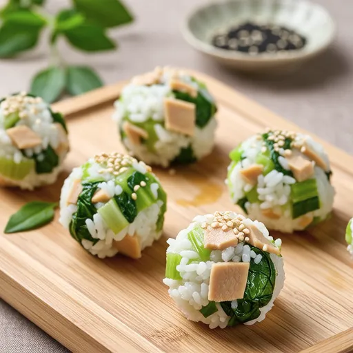 Tofu Tuna Mayo Rice Balls