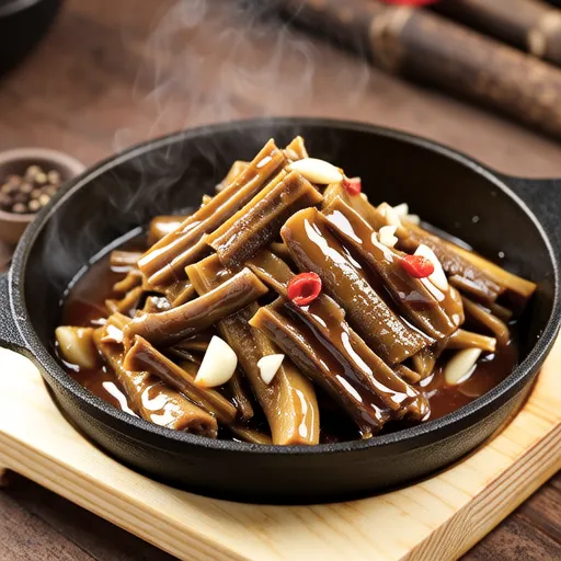 Butter Soy Sauce Stir-fried Bamboo Shoots