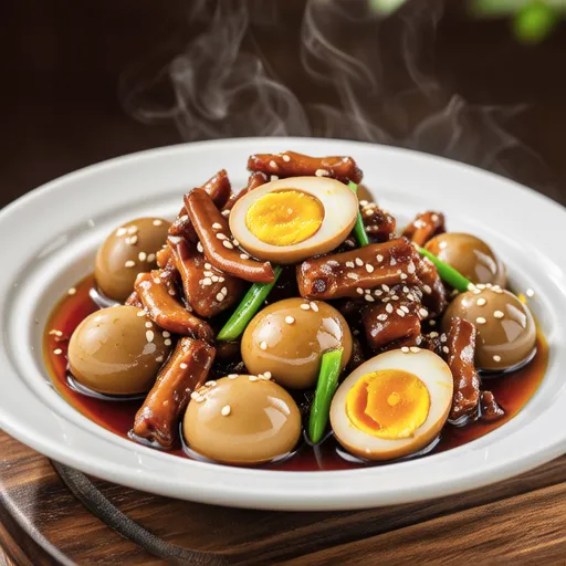 Quail Egg Soy Sauce Braised Side Dish