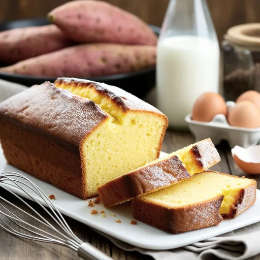 No-Oven No-Butter Sweet Potato Bread