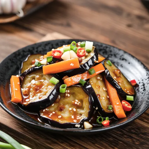 Stir-fried Eggplant with Vegetables