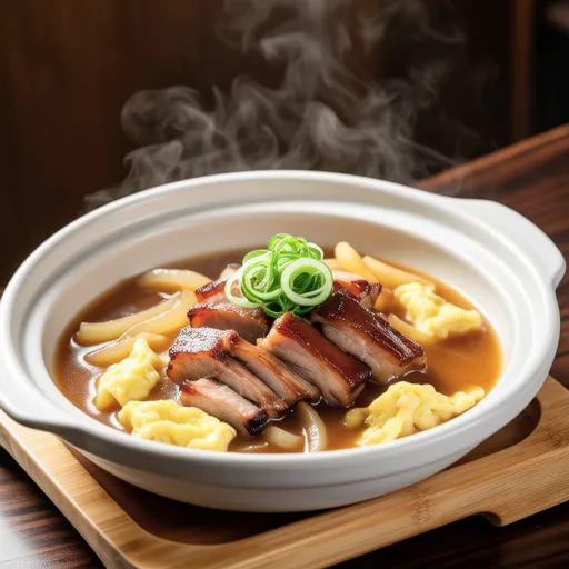 豚肉と卵の煮込み料理