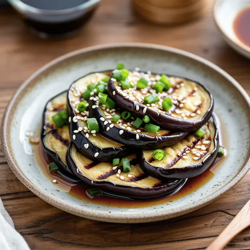 Grilled Eggplant Salad