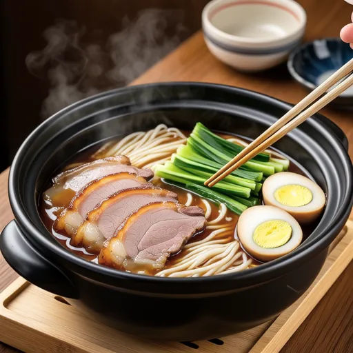 Pork Sukiyaki-style Seri Hot Pot