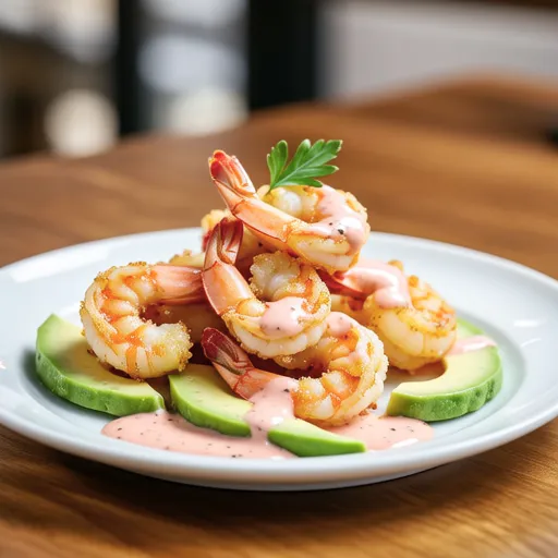 Shrimp and Avocado Aurora Mix