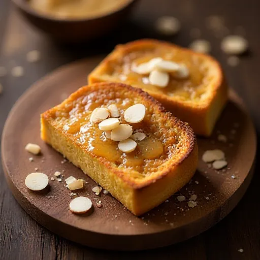 Almond Toast - Simple Recipe with Almonds