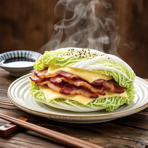 Cabbage Mille-Feuille Steam
