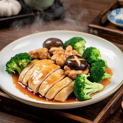 Chicken Breast and Broccoli Stir-fry with Mentsuyu