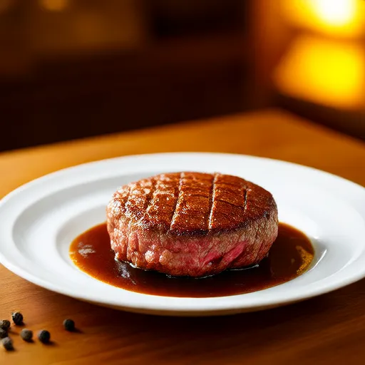 簡單的漢堡肉排