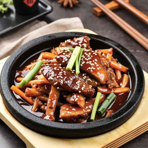 Smoked Duck Stir-fry with Chives