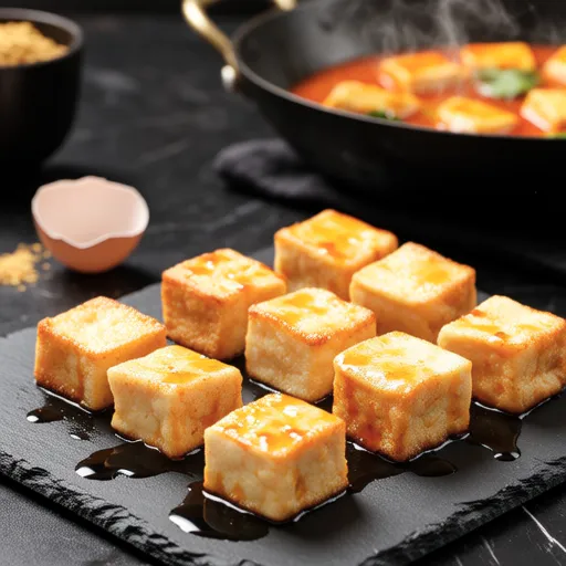 Curry Tofu Pan-fry