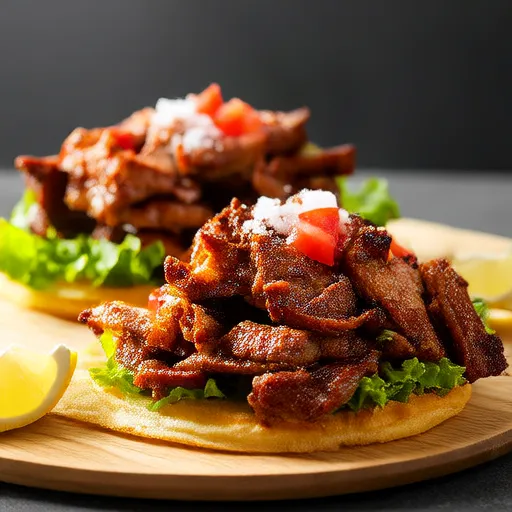 Tacos thịt ba chỉ heo