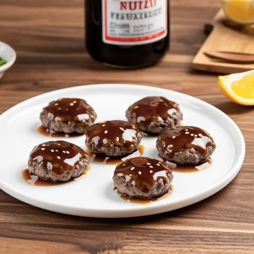Ponzu Teriyaki Mini Hamburgers