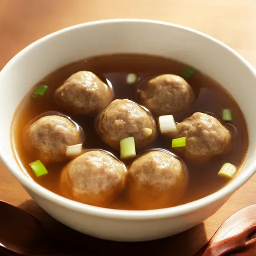 Zuppa di polpette di carne