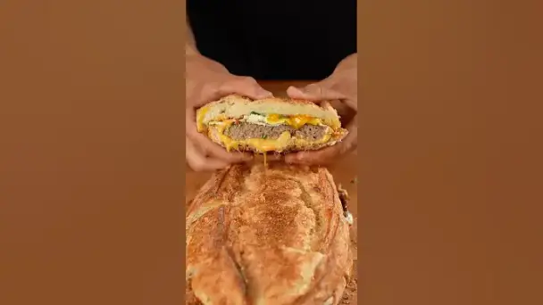 詰め込み朝食ブレッドボート