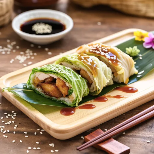Cabbage Chicken Roll