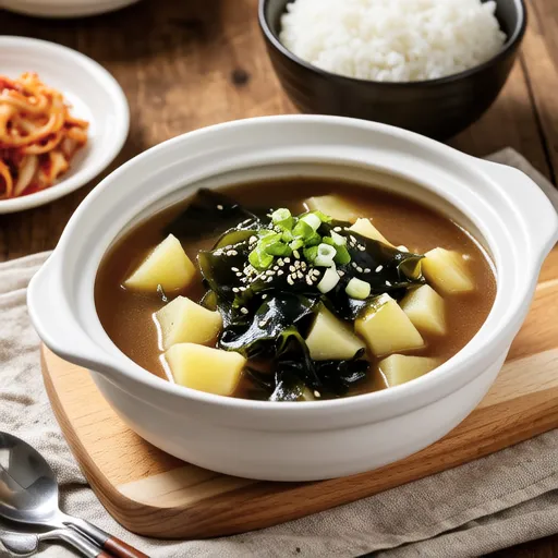 Potato Seaweed Soup