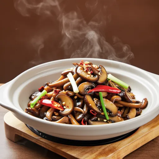 Chewy and Delicious Stir-Fried King Oyster Mushrooms