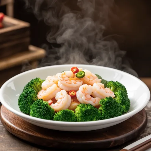 Broccoli Shrimp Stir-fry