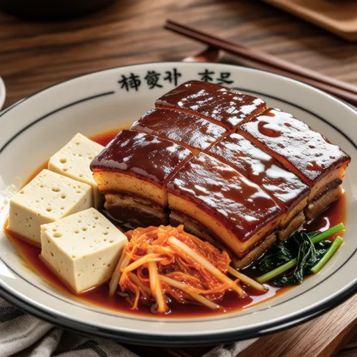 Spam Tofu Kimchi