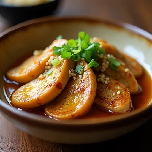 Chicken Breast and Shimeji Mushroom Ponzu Simmer