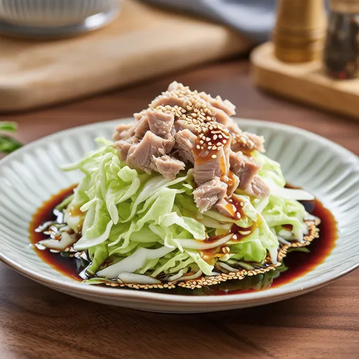Chinese-style Cabbage and Tuna Salad