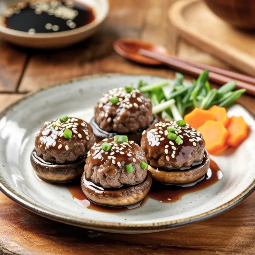 Mushroom Beef Patties (Baby Side Dish)