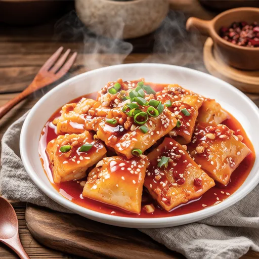 Oil Tteokbokki (Korean Stir-fried Rice Cakes)