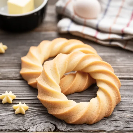 Butter Ring Cookies (Egg-Free Baking)