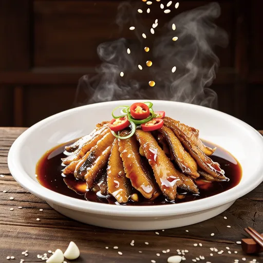 Braised Spanish Mackerel with Soy Sauce