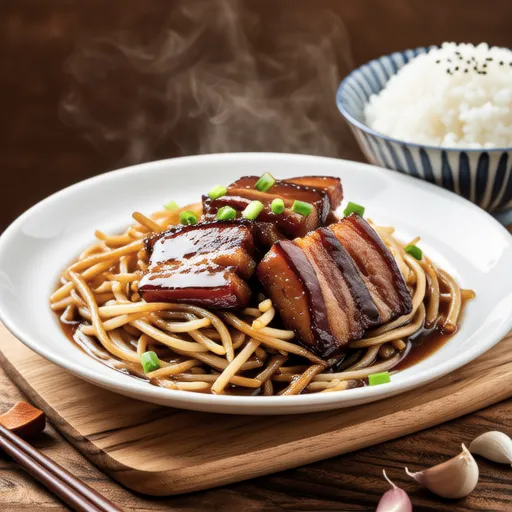 Stir-fried Pork Belly with Bean Sprouts