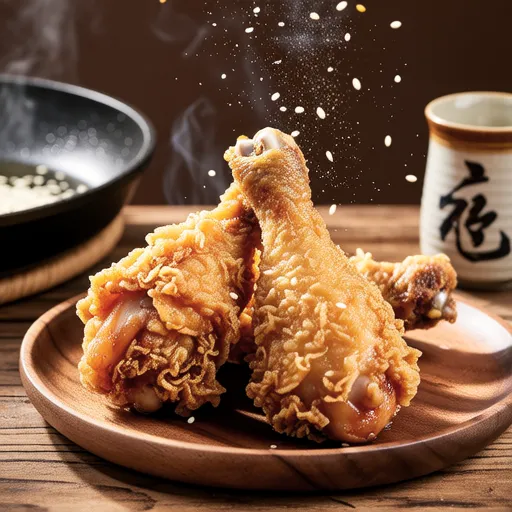Nori Salt Fried Chicken Thighs