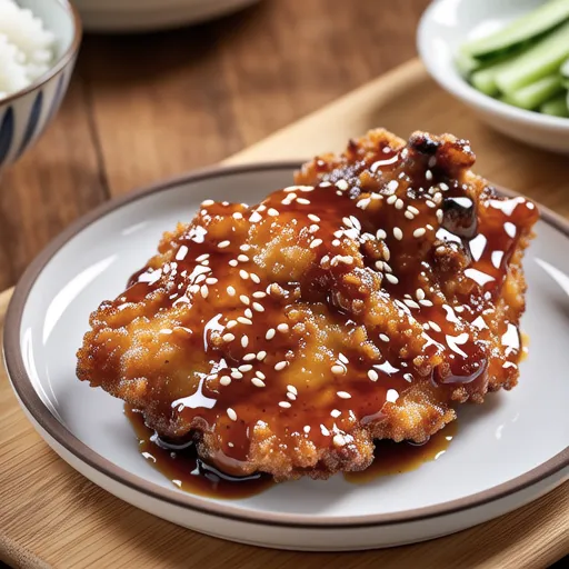Sweet and Sour Sesame Chicken Breast