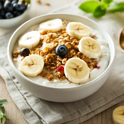 Joghurt-Früchte-Schale